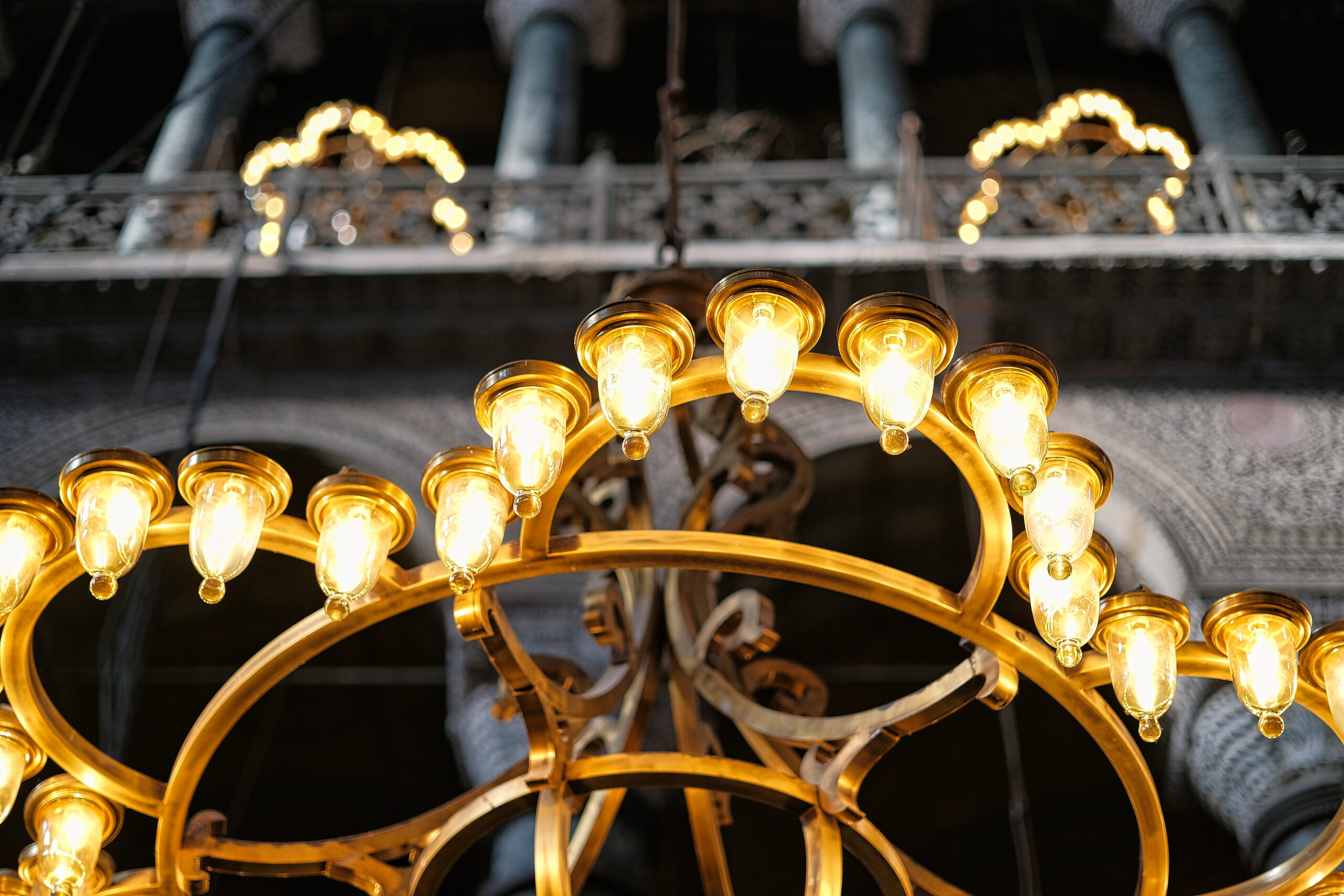 Close up chandelier scaled