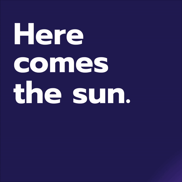 Here comes the sun gif