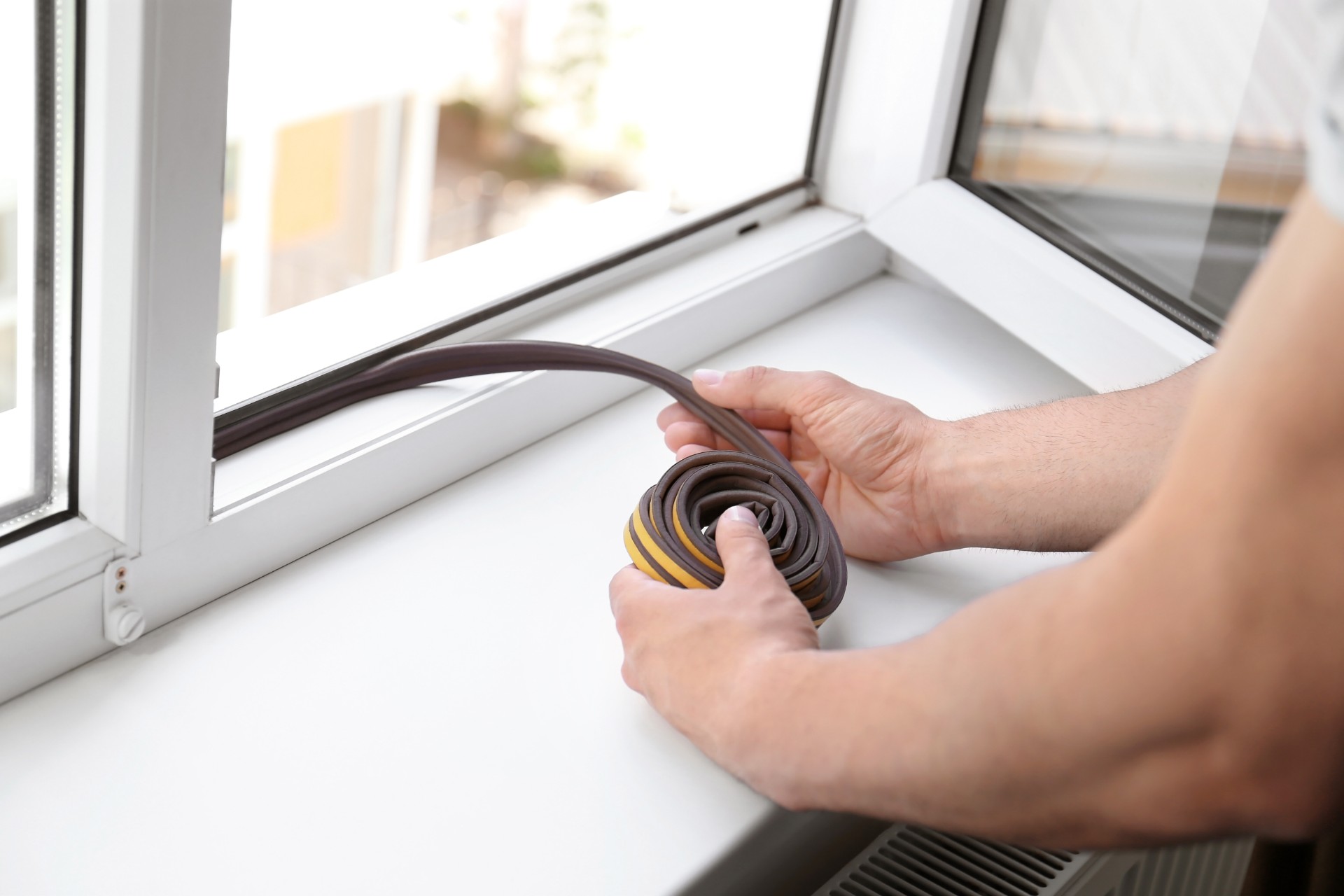 How To Seal Air Leaks In Your Home: A Step-By-Step Guide 2 Weatherstripping windows 1